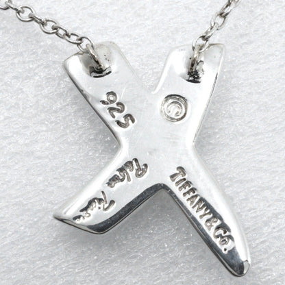 Tiffany & Co. Paloma Picasso Cross Pendant Necklace Silver 925, SILVER, SILVER, Necklace
