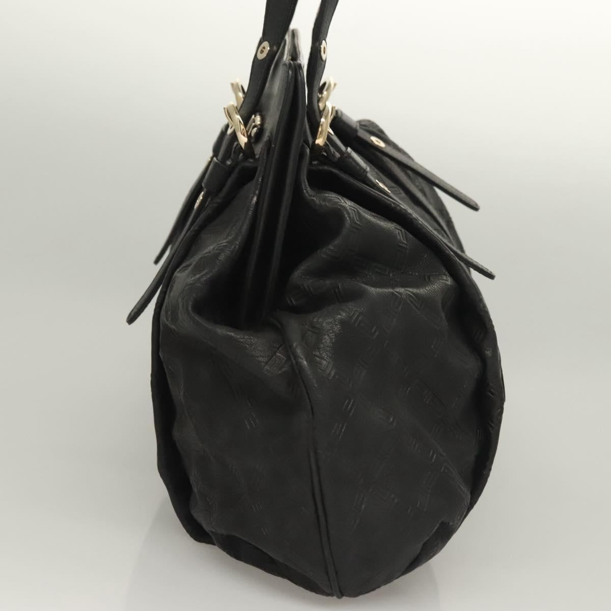 Versace Medusa Tote Leather, BLACK, LEATHER, Tote bag