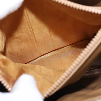 Celine Macadam Shoulder Bag PVC Leather, BEIGE, CANVAS, Shoulder bag