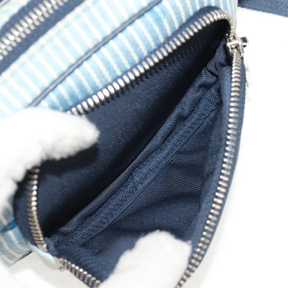 Louis Vuitton Outdoor Pouch Limited Edition Monogram Watercolor Stripes Denim, BLUE, CANVAS, Clutche & pouche