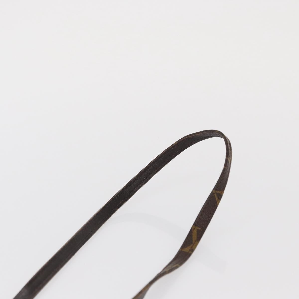 Louis Vuitton Pochette Secret Monogram canvas, BROWN, CANVAS, Clutche & pouche