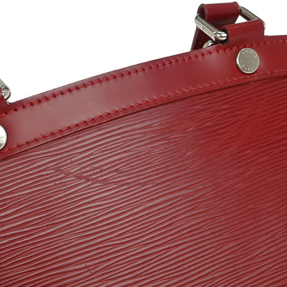 Louis Vuitton Brea Handbag Epi Leather, RED, LEATHER, Tote bag