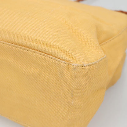 Versace Medusa Shoulder Bag Canvas, YELLOW, CANVAS, Shoulder bag