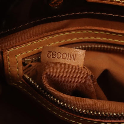Louis Vuitton Reade Handbag Monogram Vernis, BROWN, PATENT_LEATHER, Handbag