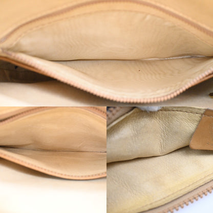 Gucci Vintage Shoulder Bag GG Coated Canvas, BROWN, PVC, Shoulder bag