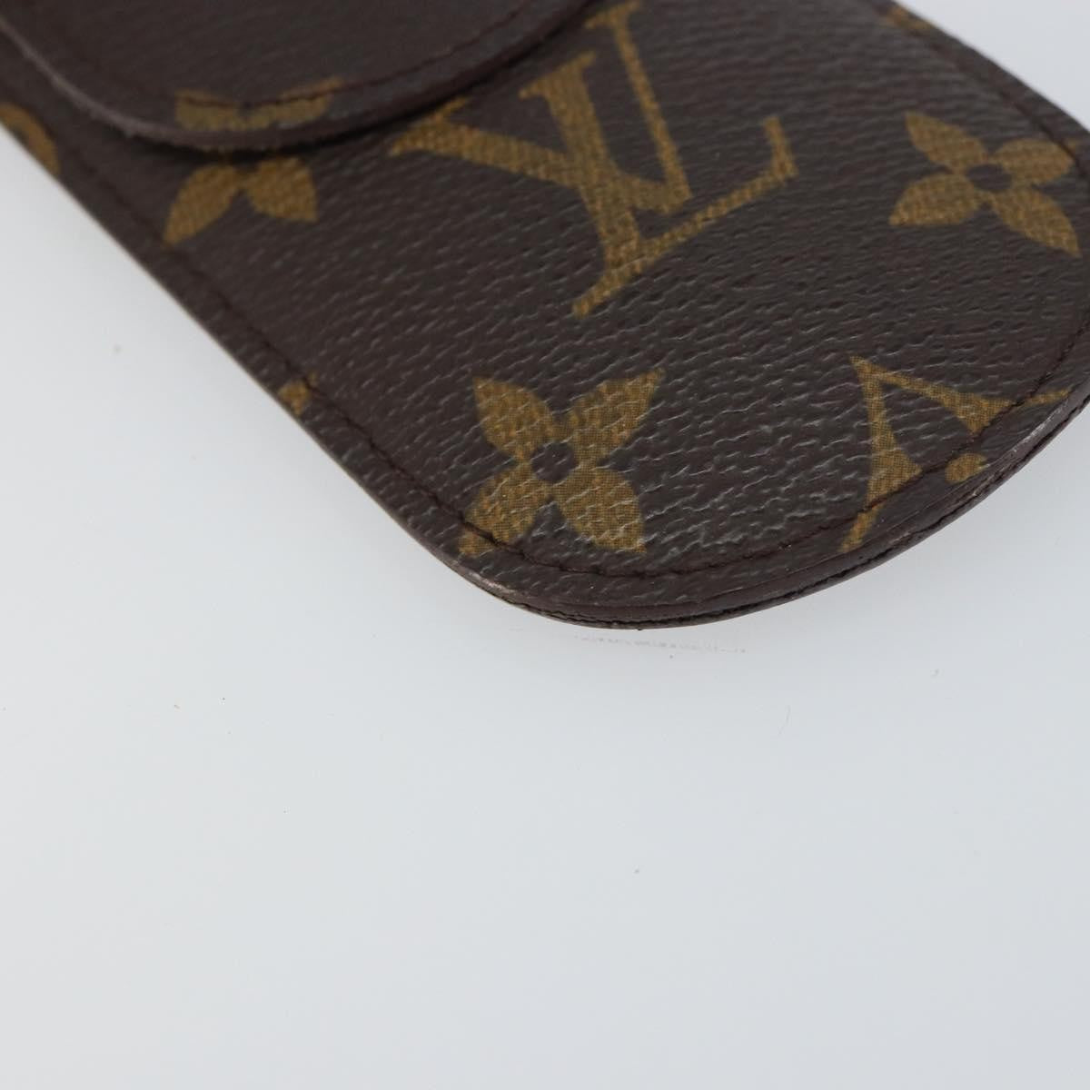 Louis Vuitton Etui à stylo Canvas, BROWN, CANVAS, Clutche & pouche
