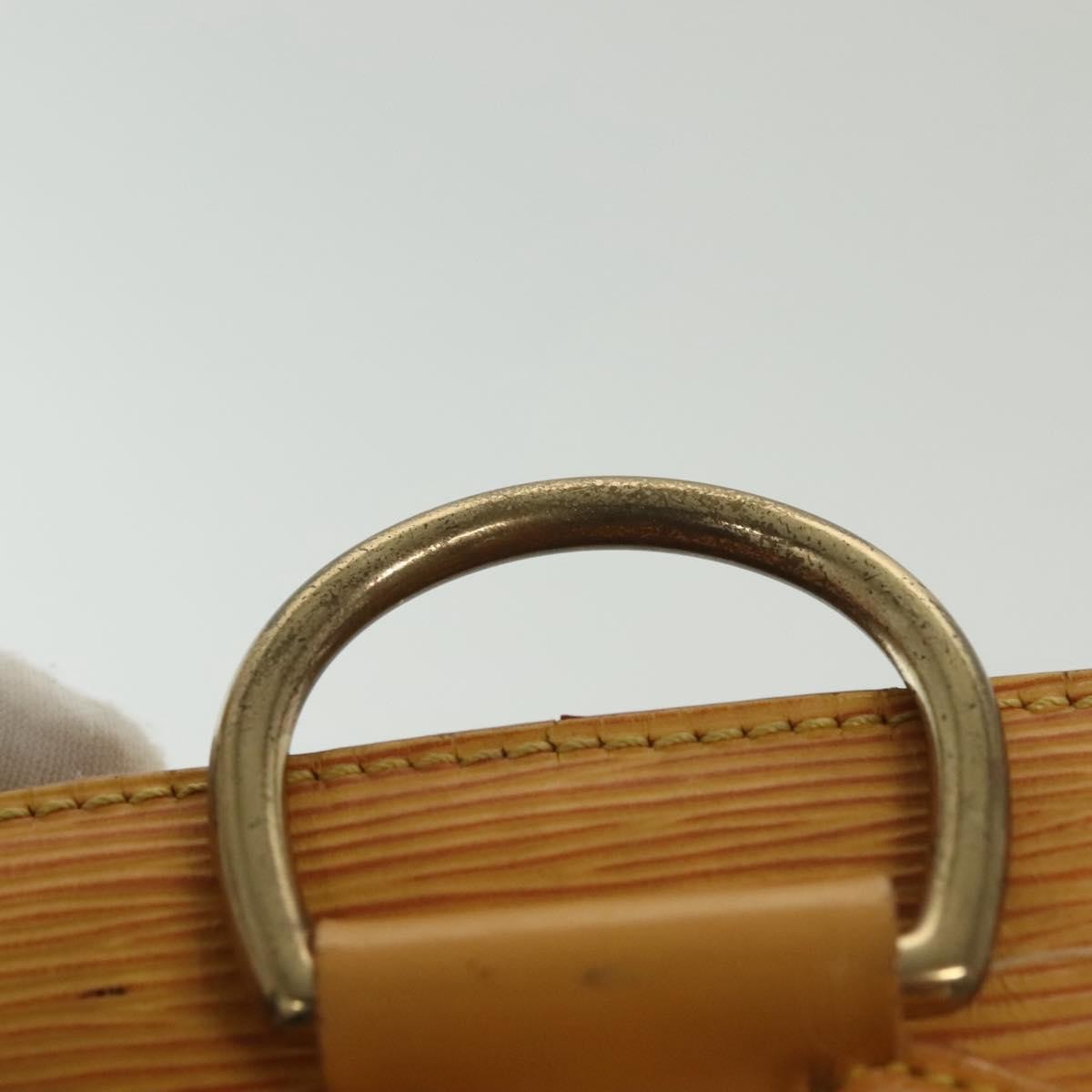 Louis Vuitton Gobelins Backpack Epi Leather, YELLOW, LEATHER, Backpack