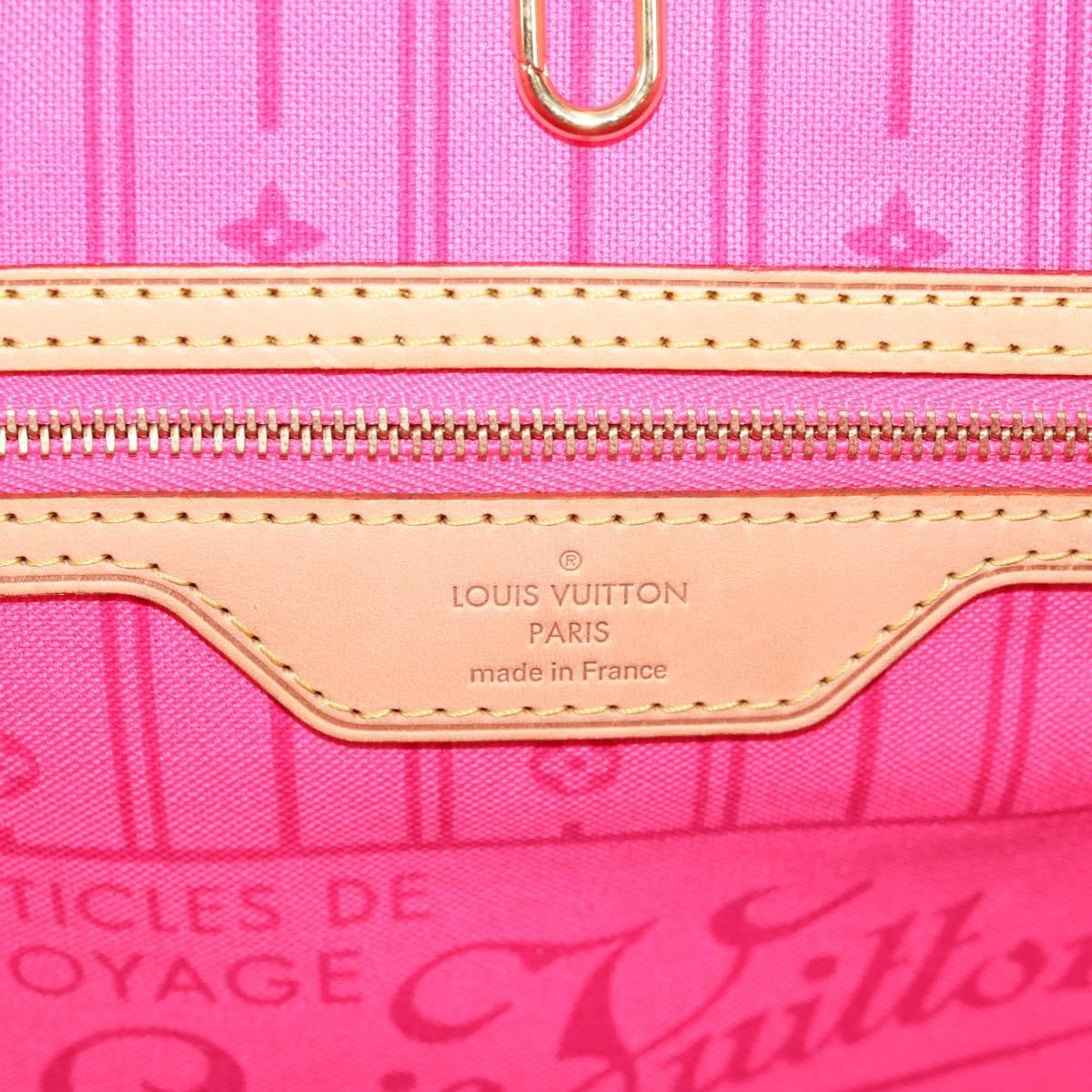 Louis Vuitton Neverfull Tote Limited Edition Monogram Roses, MULTICOLOUR, CANVAS, Tote bag