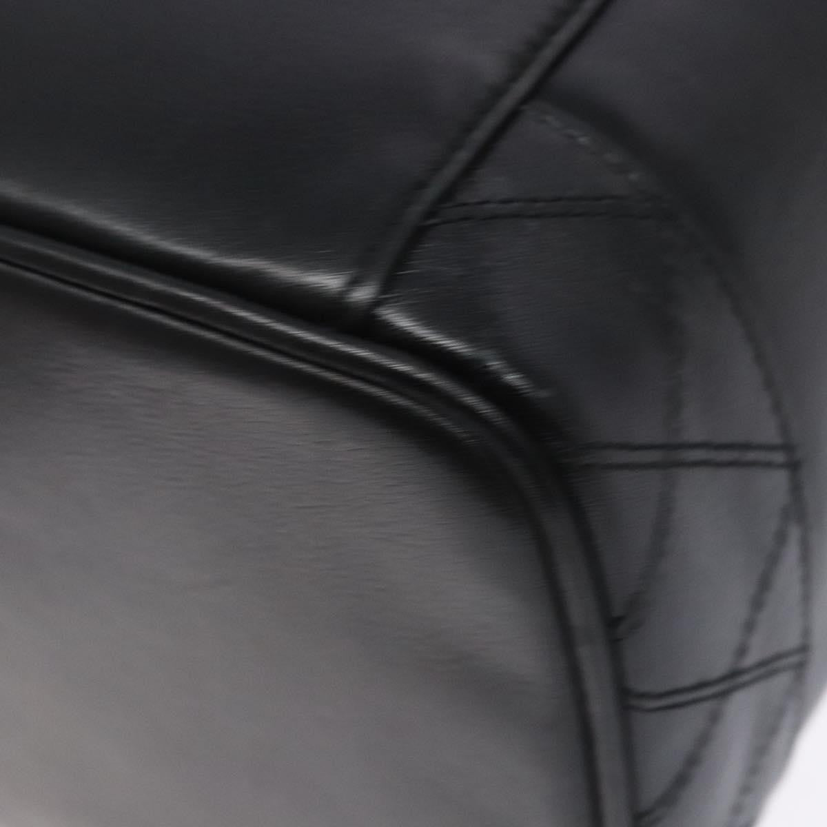 Chanel Vintage Timeless Cosmetic Case Caviar, BLACK, LEATHER, Toiletry Case