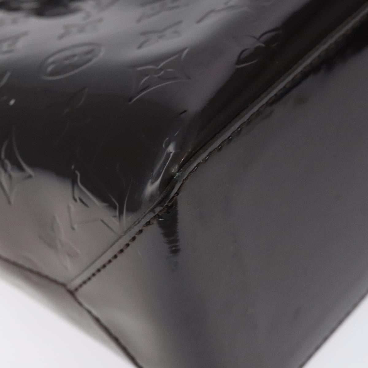 Louis Vuitton Wilshire Handbag Monogram Vernis, BURGUNDY, PATENT_LEATHER, Handbag