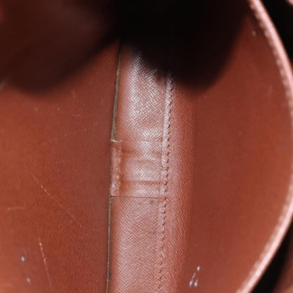 Louis Vuitton Cartouchiere Handbag Monogram Canvas, BROWN, CANVAS, Shoulder bag