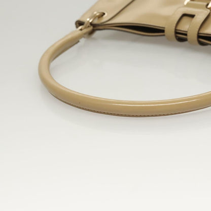 Gucci Vintage Jackie Handbag Leather, BEIGE, LEATHER, Handbag