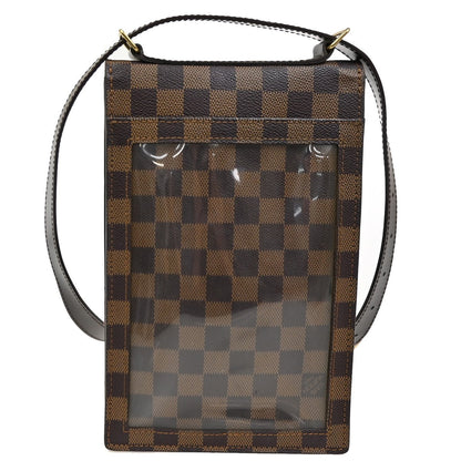 Louis Vuitton Portobello Messenger Damier, Brown, Canvas, Shoulder Bag