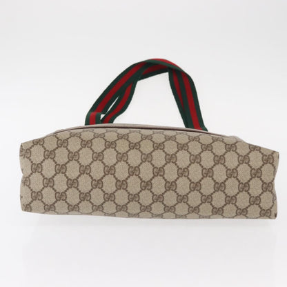 Gucci Sherry Line Tote Canvas, BEIGE, PVC, Tote bag