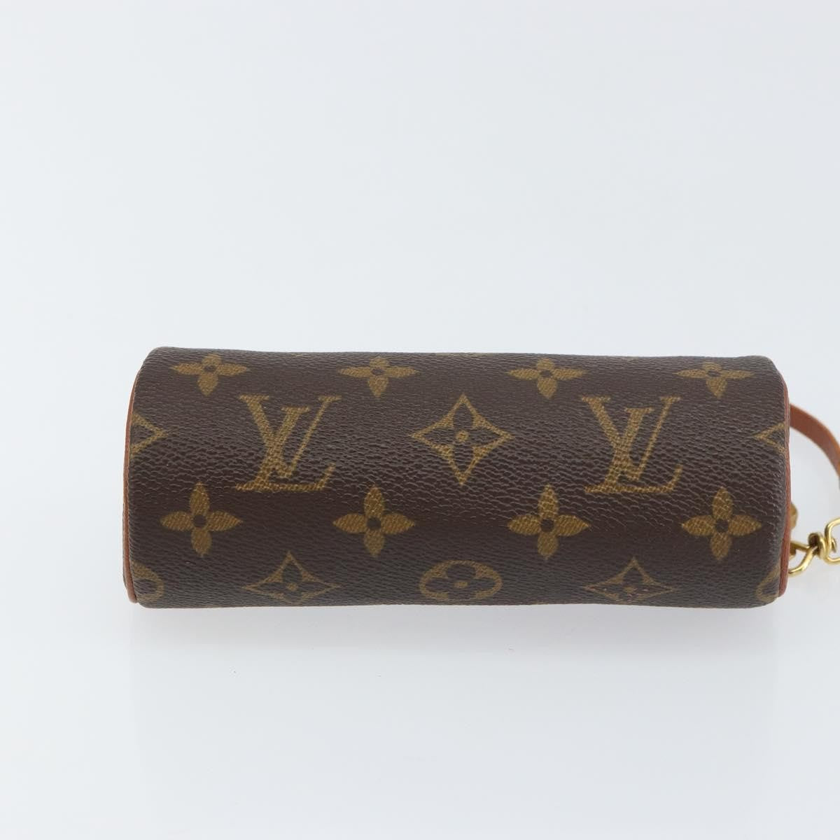 Louis Vuitton Papillon Pochette Monogram Canvas, BROWN, CANVAS, Clutche & pouche