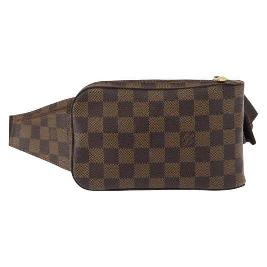 Louis Vuitton Geronimos Waist Bag Damier, BROWN, CANVAS, Shoulder bag