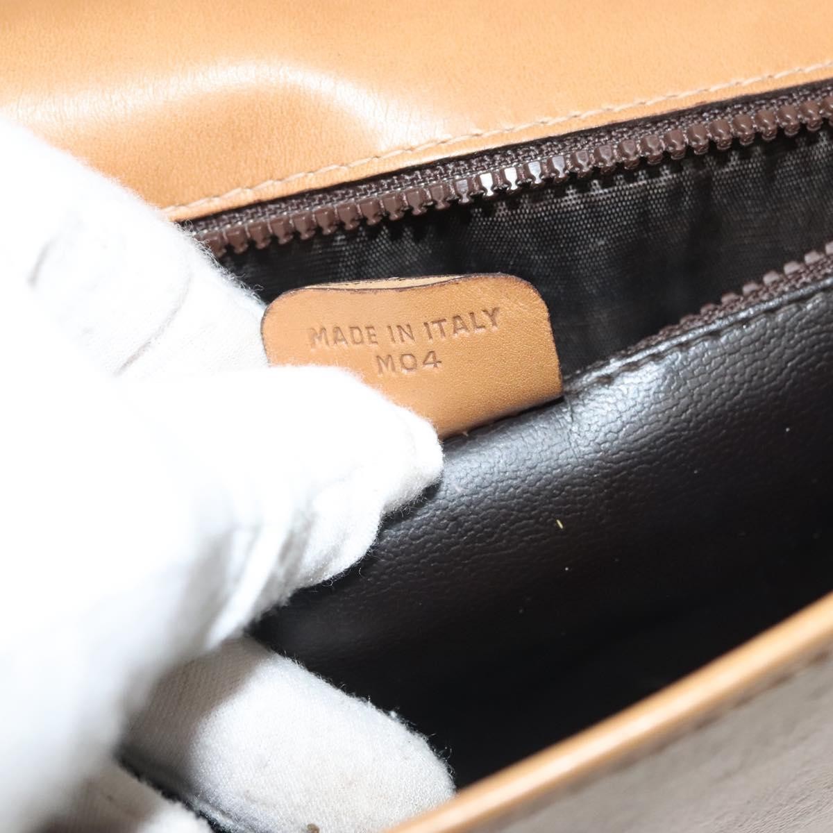 Celine Macadam Pochette Classic, BEIGE, PVC, Clutche & pouche