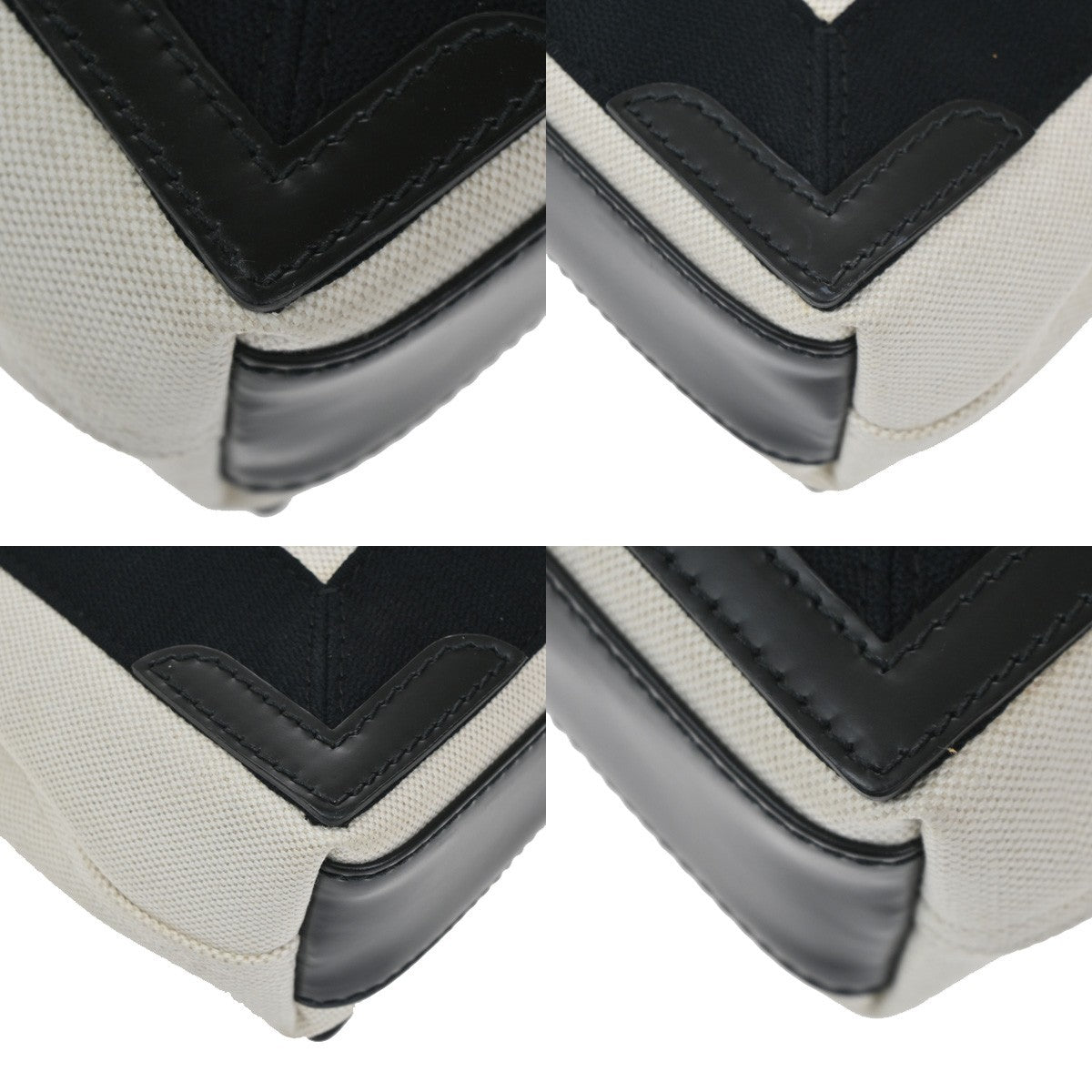 Balenciaga Navy Cabas Canvas with Leather, BEIGE, CANVAS, Bag