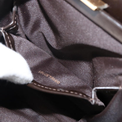 Fendi Vintage Top Handle Bag Leather, BROWN, LEATHER, Handbag