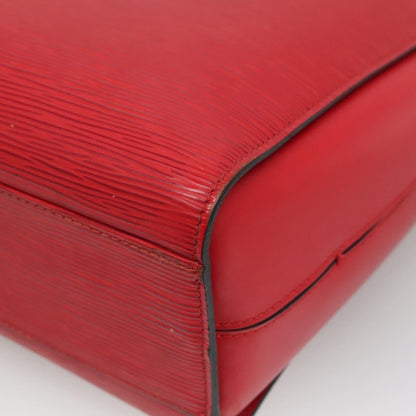 Louis Vuitton Duplex Bag Epi Leather, RED, LEATHER, Handbag