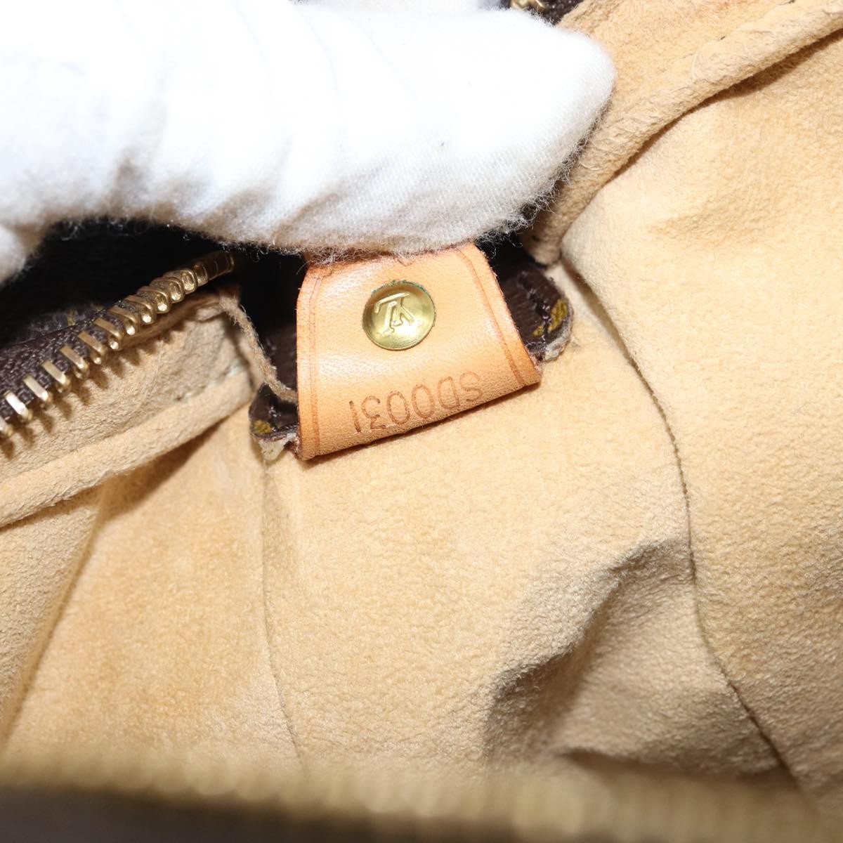 Louis Vuitton Looping Handbag Monogram Canvas, BROWN, CANVAS, Shoulder bag