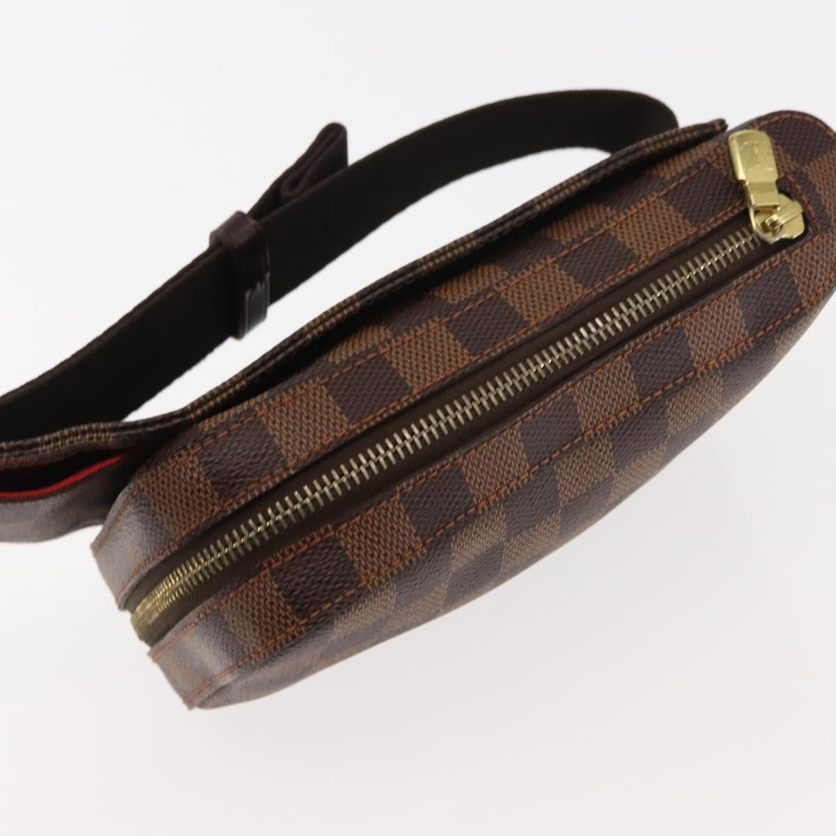 Louis Vuitton Geronimos Waist Bag Damier, BROWN, CANVAS, Shoulder bag