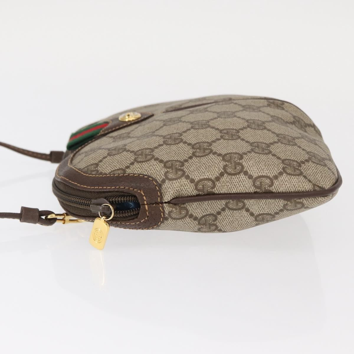 Gucci Vintage Web Crossbody Bag GG Coated Canvas, BEIGE, CANVAS, Shoulder bag