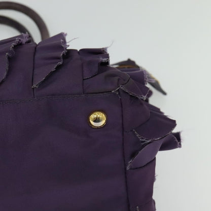 Prada Gaufre Convertible Tote Tessuto, PURPLE, NYLON, Tote bag