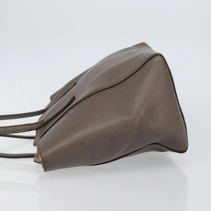 Gucci Swing Tote Leather, GRAY, LEATHER, Tote bag