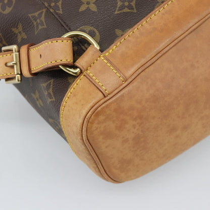 Louis Vuitton Vintage Montsouris Backpack Monogram Canvas, Brown, Canvas, Backpack
