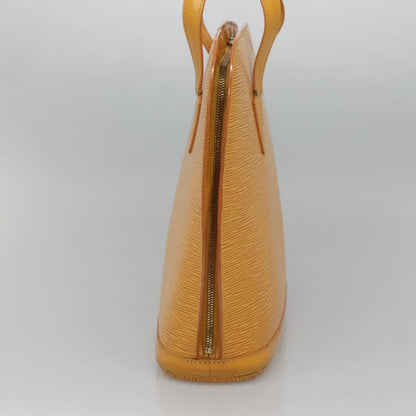 Louis Vuitton Lussac Handbag Epi Leather, YELLOW, LEATHER, Shoulder bag