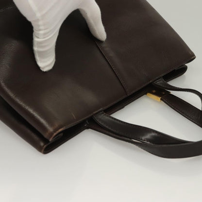 Burberry Vintage Handbag Leather, BROWN, LEATHER, Handbag