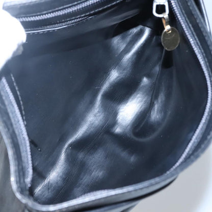 Christian Dior CD Zip Pouch Leather, BLACK, LEATHER, Clutche & pouche