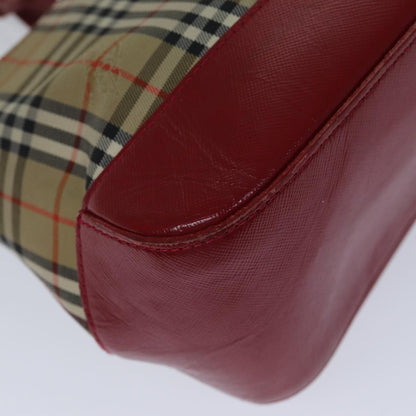 Burberry Nova Check Handbag Nova Check Canvas, BEIGE, CANVAS, Handbag