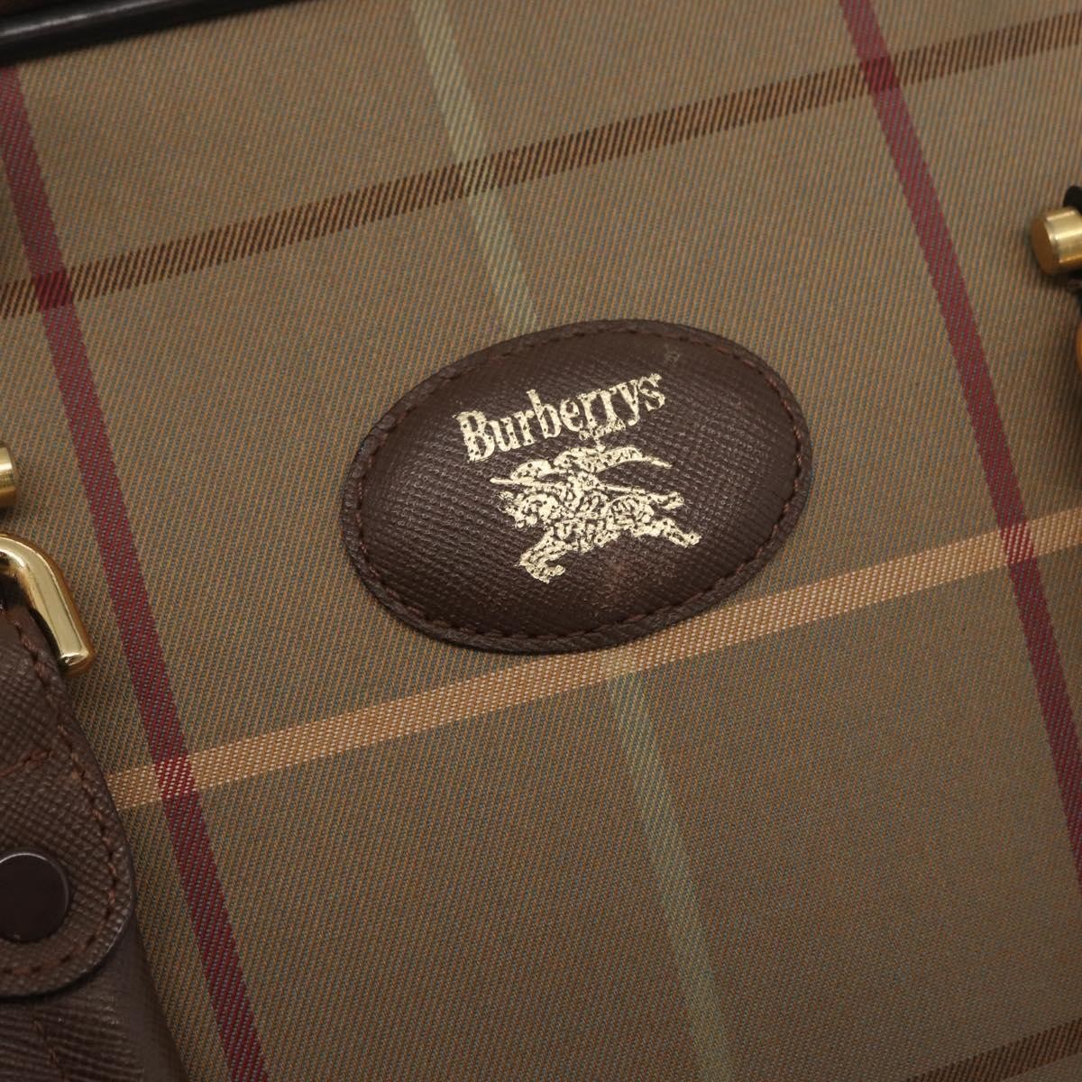 Burberry Nova Handbag Canvas, BEIGE, CANVAS, Handbag