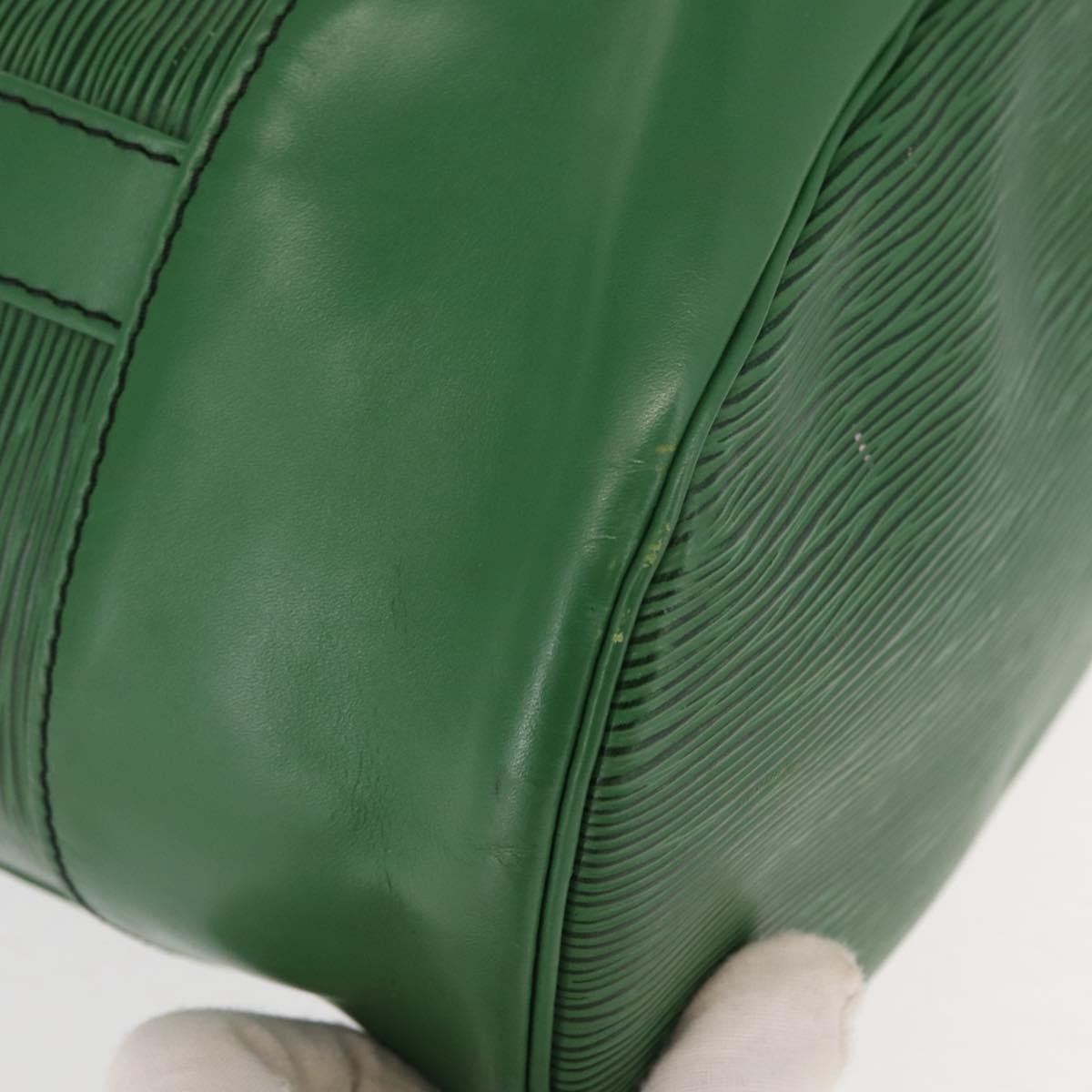 Louis Vuitton Randonnee Backpack Epi Leather, GREEN, LEATHER, Shoulder bag