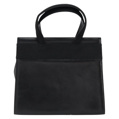 Salvatore Ferragamo Convertible Vara Bow Tote Leather, BLACK, LEATHER, Handbag