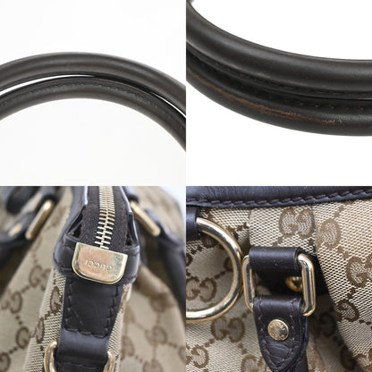 Gucci Sukey Top Handle Tote GG Canvas, BROWN, CANVAS, Tote bag