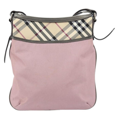 Burberry Nova check Shoulder bag Nylon, PINK, NYLON, Shoulder bag