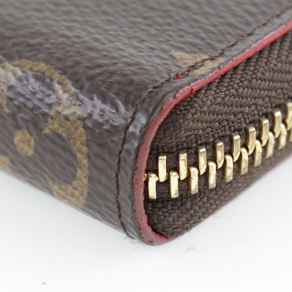 Louis Vuitton Clemence Wallet Monogram Canvas, BROWN, CANVAS, Wallets