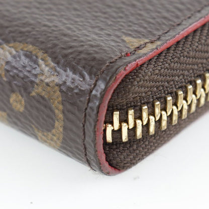 Louis Vuitton Clemence Wallet Monogram Canvas, BROWN, CANVAS, Wallets