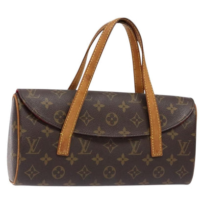 Louis Vuitton Sonatine Handbag Monogram Canvas, BROWN, CANVAS, Handbag