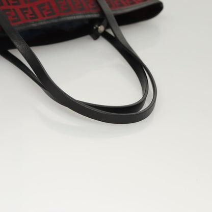 Fendi Zucca Tote bag FF motif, RED, CANVAS, Tote bag