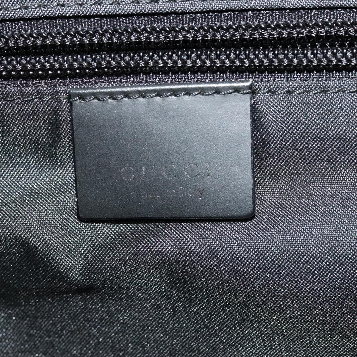 Gucci Vintage Boston Bag GG Canvas, BLACK, CANVAS, Travel bag