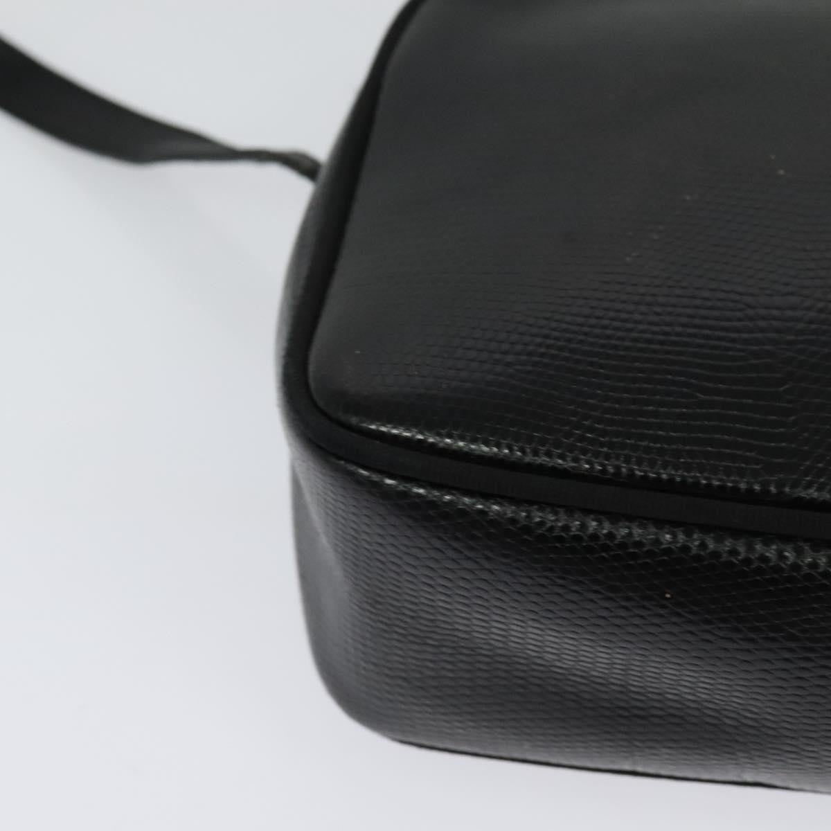 Salvatore Ferragamo Vala Shoulder Bag Leather, BLACK, LEATHER, Shoulder bag