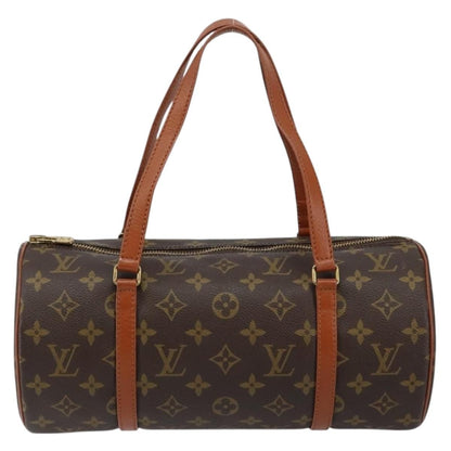 Louis Vuitton Papillon Handbag Monogram Canvas, BROWN, CANVAS, Handbag