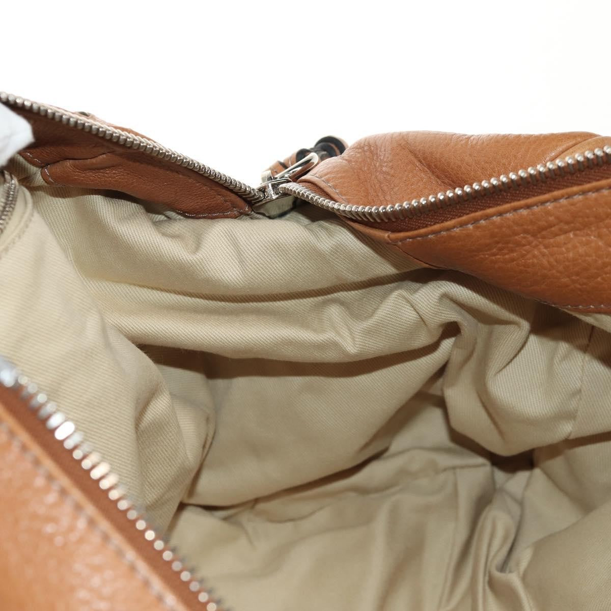 Chloe Paddington Lock Handbag Leather, BROWN, LEATHER, Shoulder bag