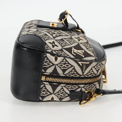 Louis Vuitton Deauville Handbag Limited Edition Since 1854 Monogram Jacquard, BLACK, CANVAS, Handbag