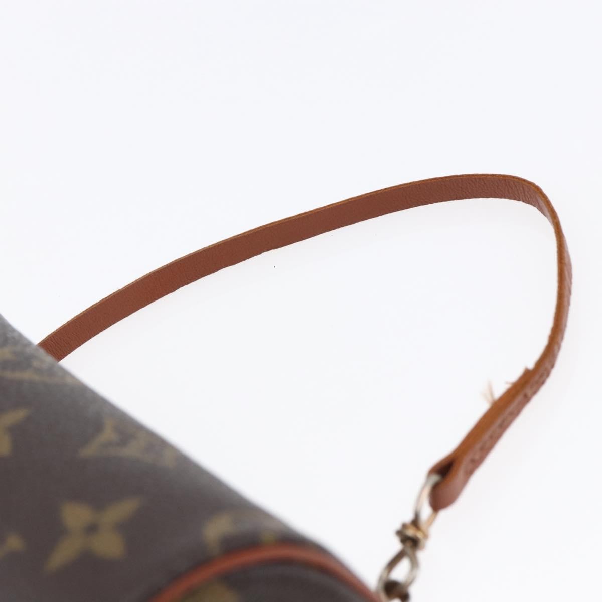 Louis Vuitton Papillon Pochette Monogram Canvas, BROWN, CANVAS, Clutche & pouche