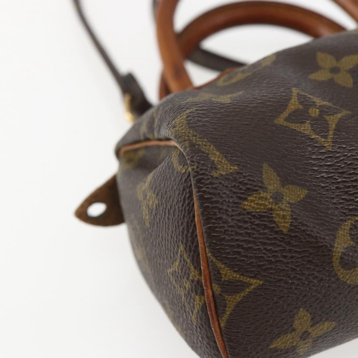 Louis Vuitton Speedy Mini HL Handbag Monogram Canvas, BROWN, CANVAS, Handbag
